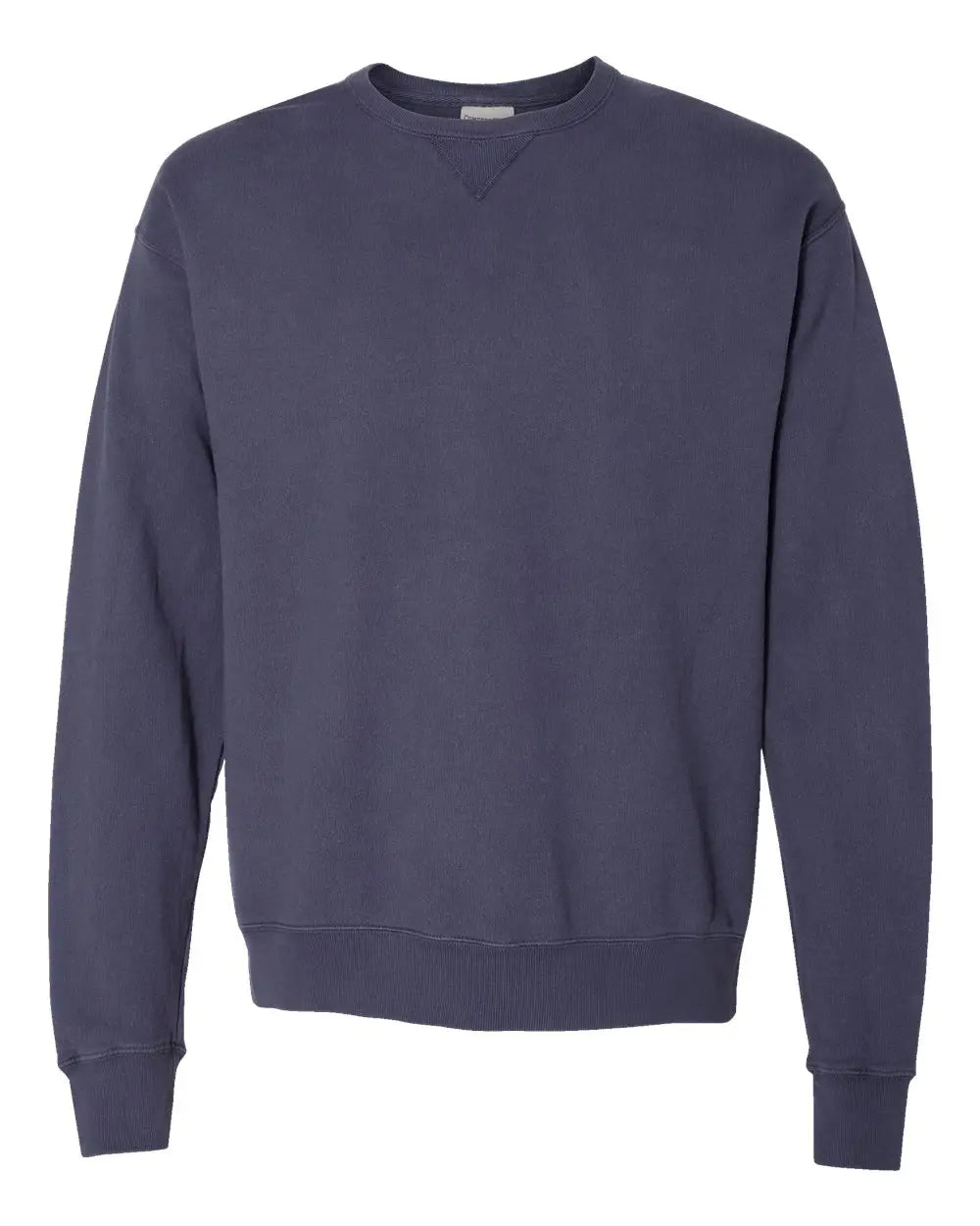 Comfortwash by Hanes Gdh400 Garment-dyed Crewneck Sweatshirt - Anchor Slate - Dark Gray / s