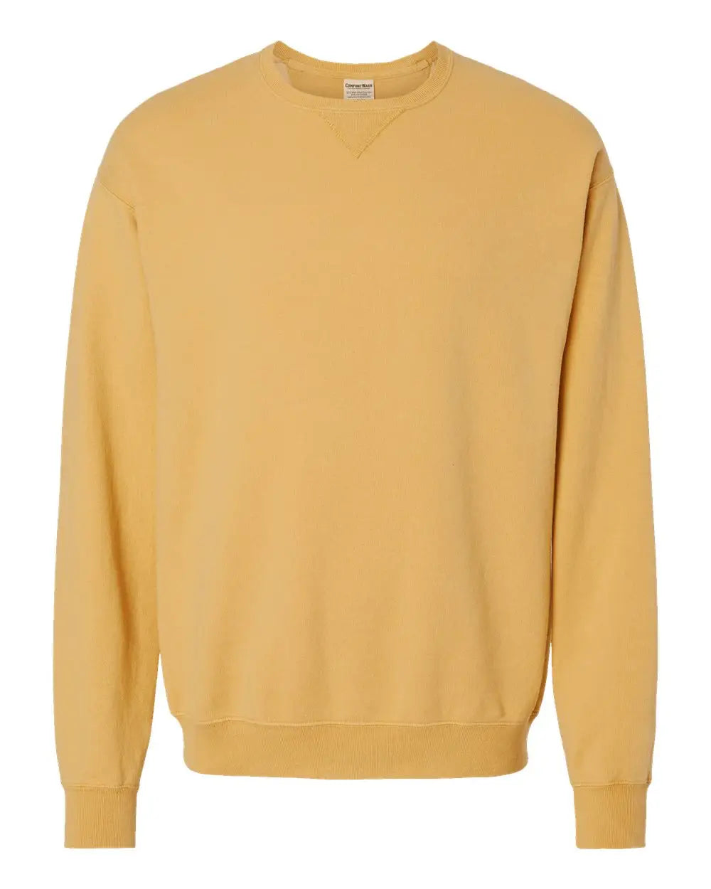Comfortwash by Hanes Gdh400 Garment-dyed Crewneck Sweatshirt - Artisan Gold - s