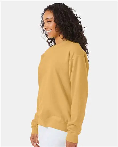 Comfortwash by Hanes Gdh400 Garment-dyed Crewneck Sweatshirt - Artisan Gold