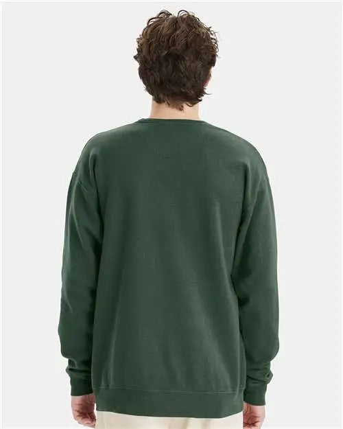 Comfortwash by Hanes Gdh400 Garment-dyed Crewneck Sweatshirt - Field Green