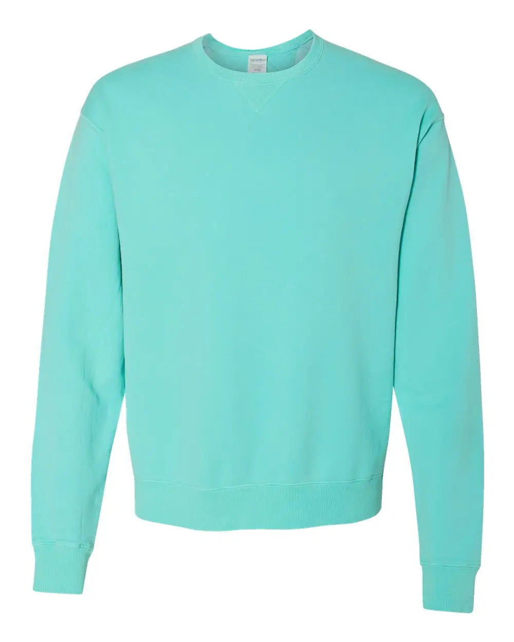 Comfortwash by Hanes Gdh400 Garment-dyed Crewneck Sweatshirt - Mint