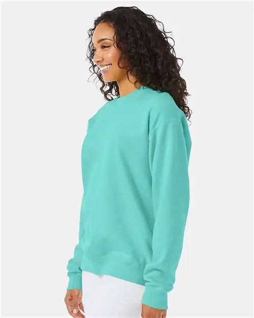 Comfortwash by Hanes Gdh400 Garment-dyed Crewneck Sweatshirt - Mint