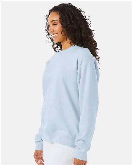 Comfortwash by Hanes Gdh400 Garment-dyed Crewneck Sweatshirt - Soothing Blue