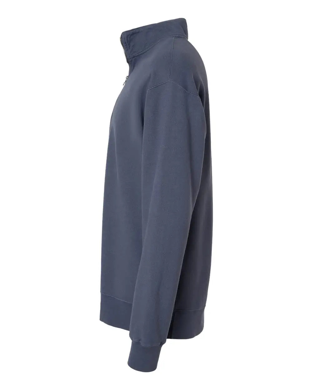 Comfortwash by Hanes Gdh425 Garment-dyed Quarter-zip Sweatshirt - Anchor Slate