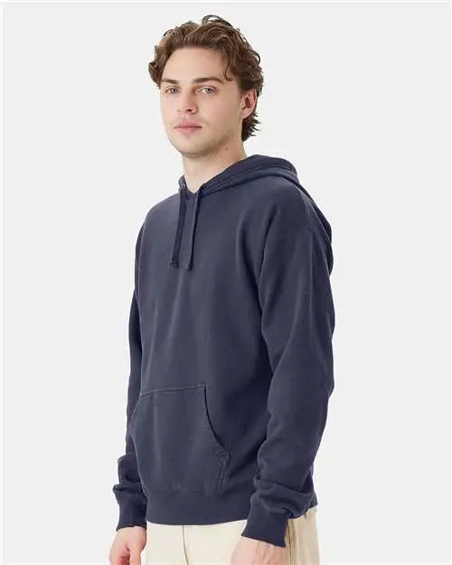 Comfortwash by Hanes Gdh450 Garment-dyed Hooded Sweatshirt - Anchor Slate