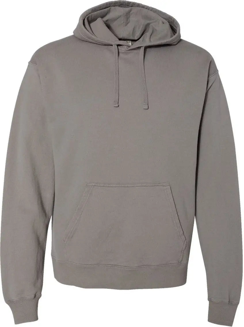 Comfortwash by Hanes Gdh450 Garment-dyed Hooded Sweatshirt - Concrete Grey - Gray / s