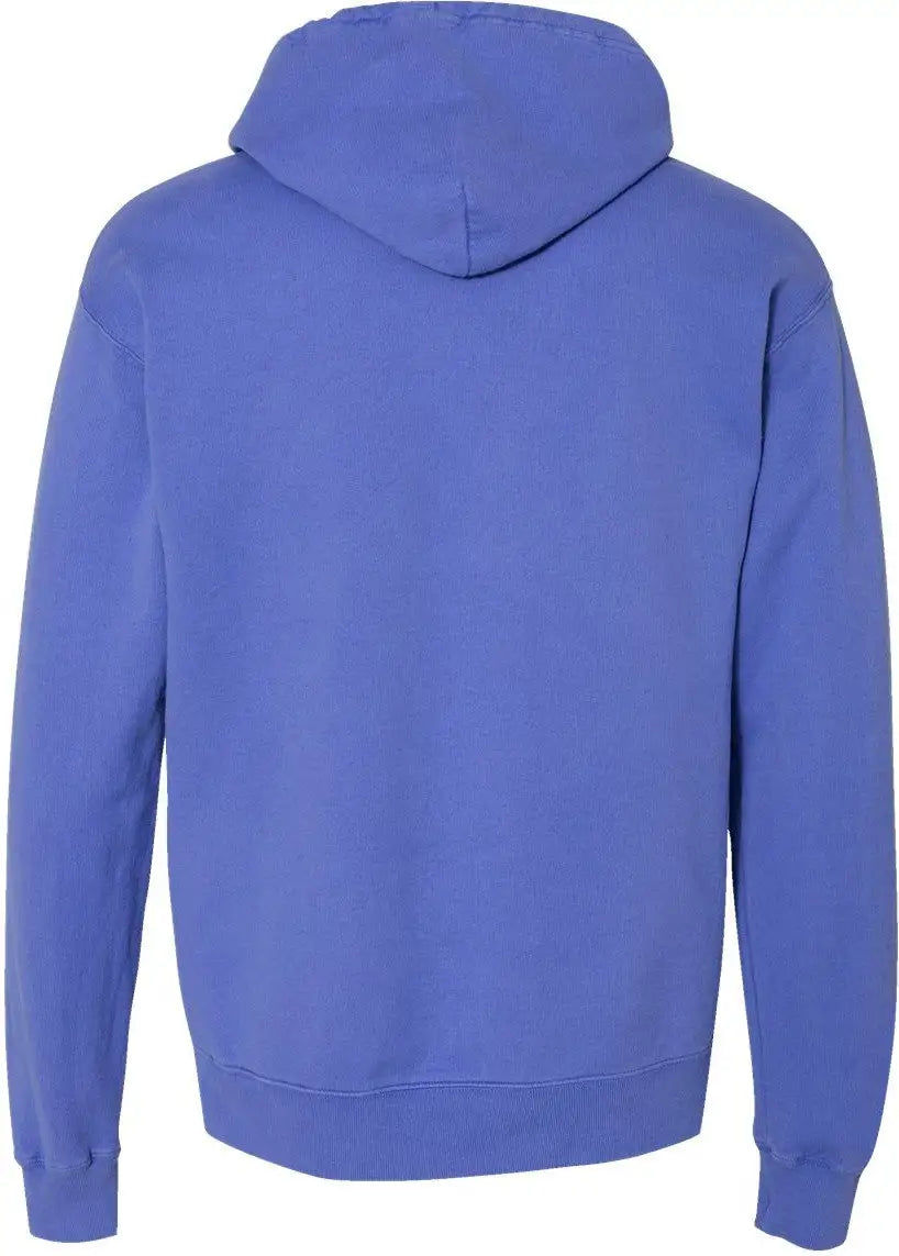 Comfortwash by Hanes Gdh450 Garment-dyed Hooded Sweatshirt - Deep Forte Blue - s
