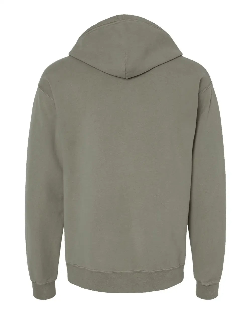 Comfortwash by Hanes Gdh450 Garment-dyed Hooded Sweatshirt - Faded Fatigue - Light Gray / s