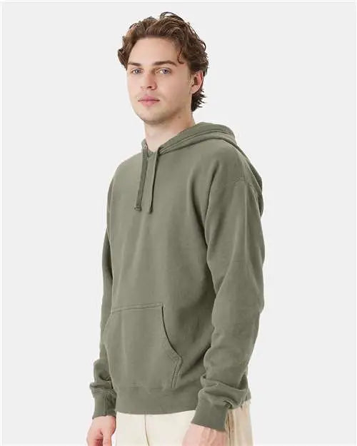 Comfortwash by Hanes Gdh450 Garment-dyed Hooded Sweatshirt - Faded Fatigue