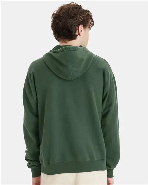 Comfortwash by Hanes Gdh450 Garment-dyed Hooded Sweatshirt - Field Green