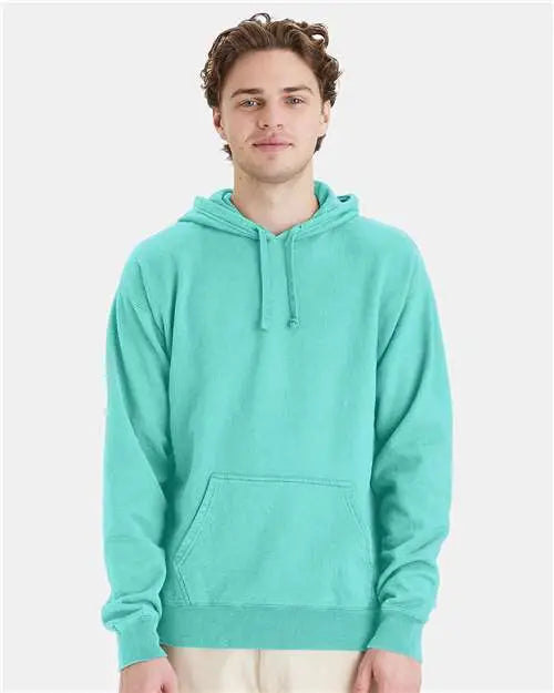 Comfortwash by Hanes Gdh450 Garment-dyed Hooded Sweatshirt - Mint