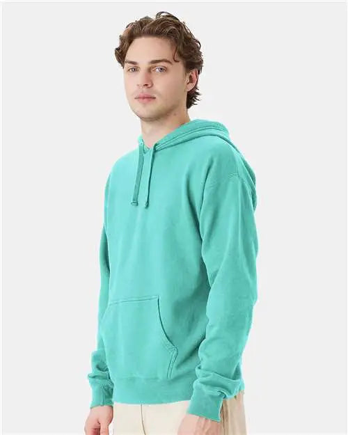 Comfortwash by Hanes Gdh450 Garment-dyed Hooded Sweatshirt - Mint