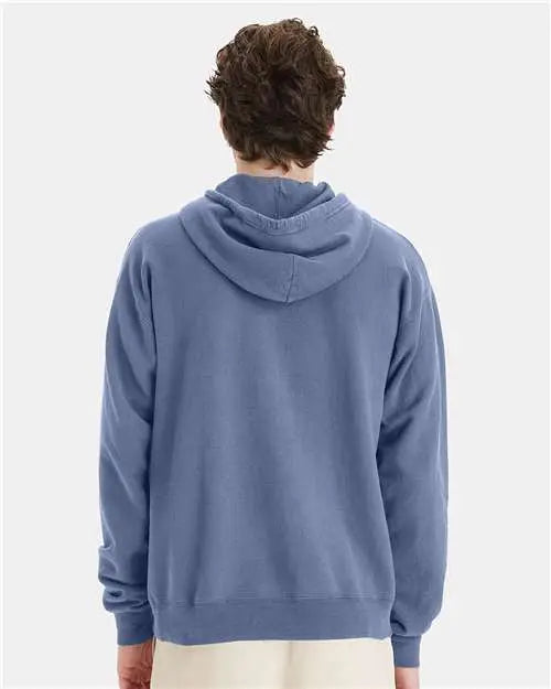 Comfortwash by Hanes Gdh450 Garment-dyed Hooded Sweatshirt - Saltwater