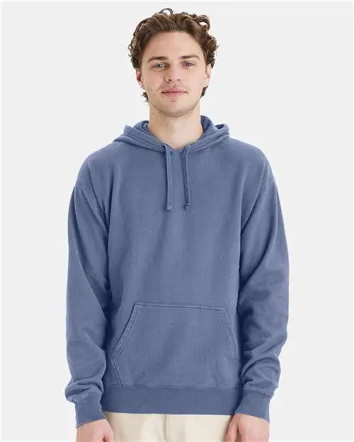 Comfortwash by Hanes Gdh450 Garment-dyed Hooded Sweatshirt - Saltwater