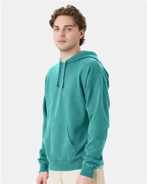 Comfortwash by Hanes Gdh450 Garment-dyed Hooded Sweatshirt - Spanish Moss