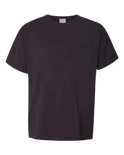Comfortwash Gdh150 Garment Dyed Pocket T-shirt - Black