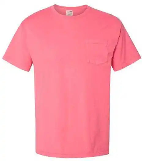 Comfortwash Gdh150 Garment Dyed Pocket T-shirt - Coral Craze