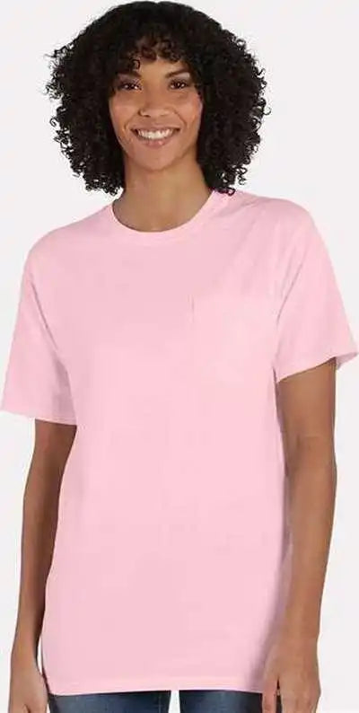 Comfortwash Gdh150 Garment-dyed Pocket T-shirt - Cotton Candy