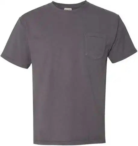 Comfortwash Gdh150 Garment Dyed Pocket t Shirt New Railroad Grey