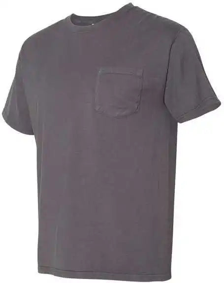 Comfortwash Gdh150 Garment Dyed Pocket t Shirt New Railroad Grey