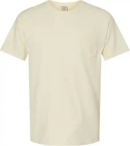Comfortwash Gdh150 Garment-dyed Pocket T-shirt - Parchment