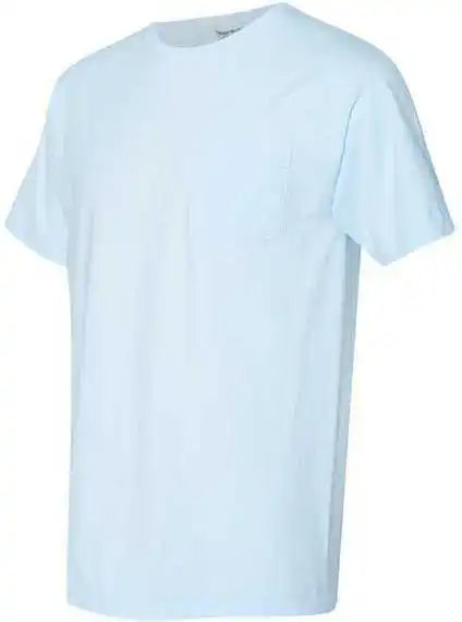 Comfortwash Gdh150 Garment Dyed Pocket T-shirt - Soothing Blue