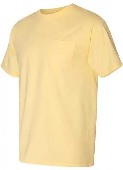 Comfortwash Gdh150 Garment Dyed Pocket t Shirt Summer Squash Yellow