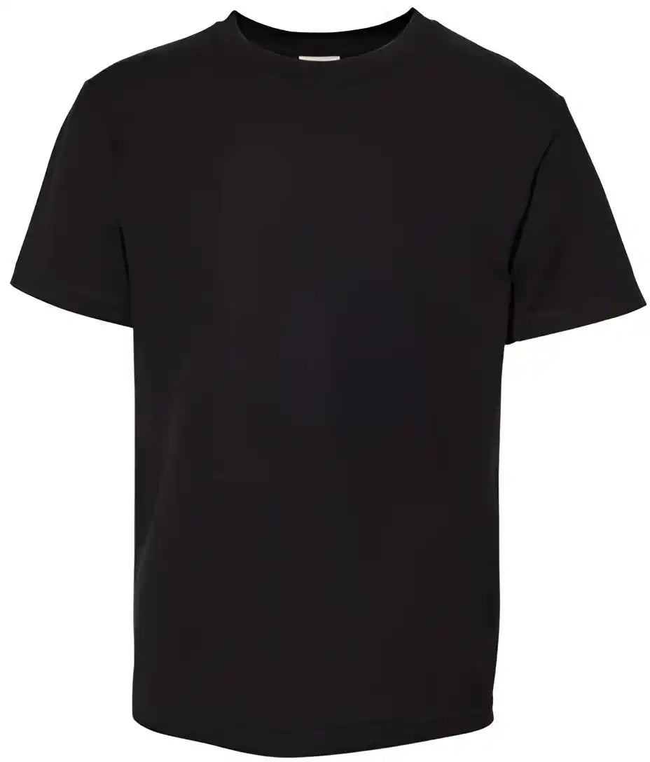 Comfortwash Gdh175 Garment Dyed Youth Short Sleeve t Shirt Black