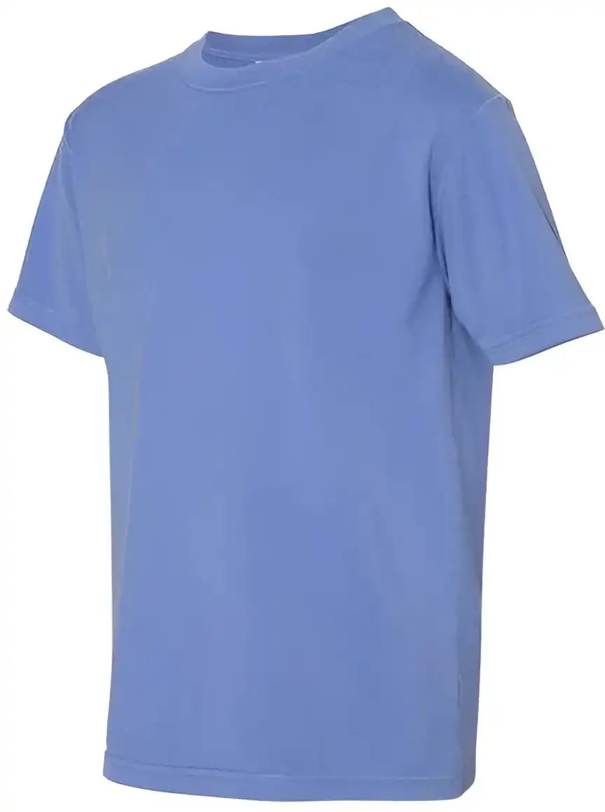 Comfortwash Gdh175 Garment Dyed Youth Short Sleeve t Shirt Deep Forte Blue