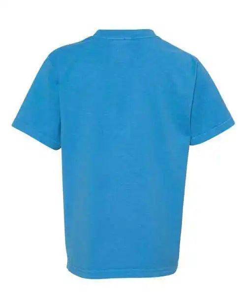 Comfortwash Gdh175 Garment Dyed Youth Short Sleeve t Shirt Summer Sky Blue