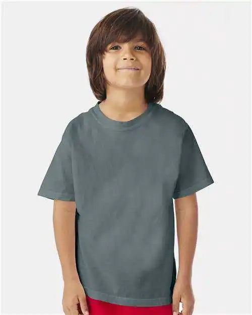 Comfortwash Gdh175 Garment Dyed Youth t Shirt Cypress Green