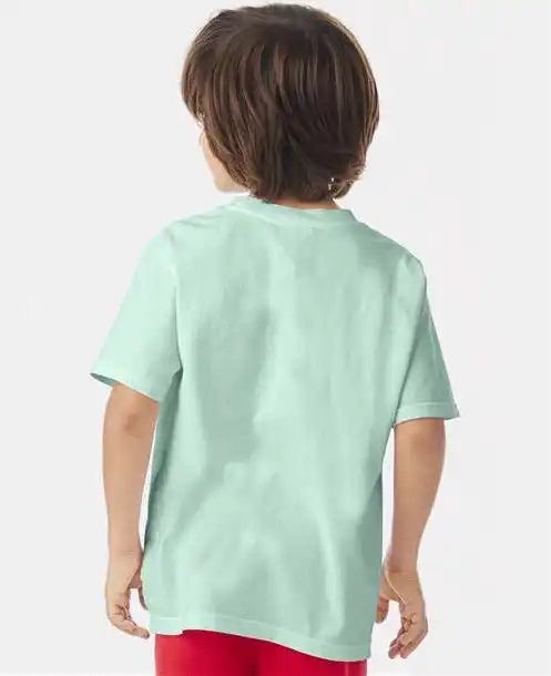 Comfortwash Gdh175 Garment Dyed Youth t Shirt Honeydew