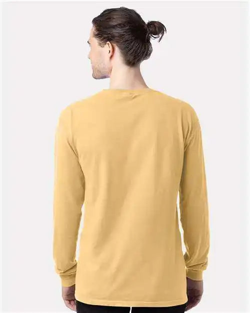 Comfortwash Gdh200 Garment Dyed Long Sleeve T-shirt - Artisan Gold