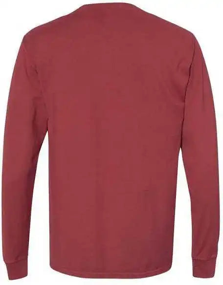 Comfortwash Gdh200 Garment Dyed Long Sleeve T-shirt - Cayenne