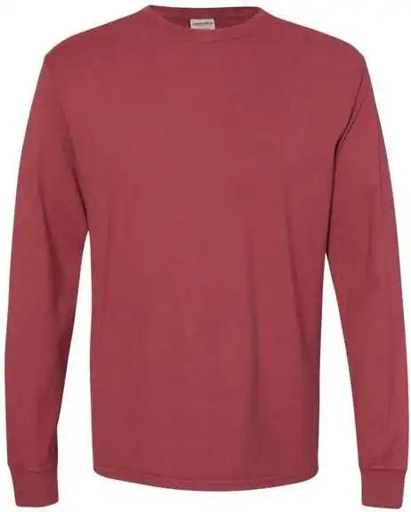 Comfortwash Gdh200 Garment Dyed Long Sleeve T-shirt - Cayenne