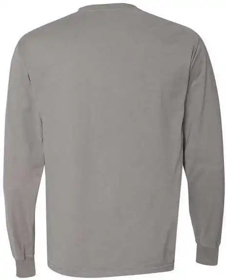 Comfortwash Gdh200 Garment Dyed Long Sleeve t Shirt Concrete Grey