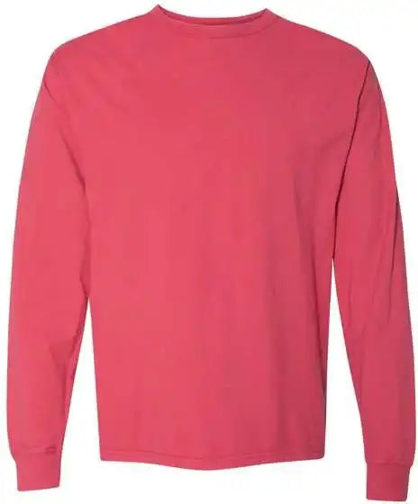 Comfortwash Gdh200 Garment Dyed Long Sleeve T-shirt - Crimson Fall