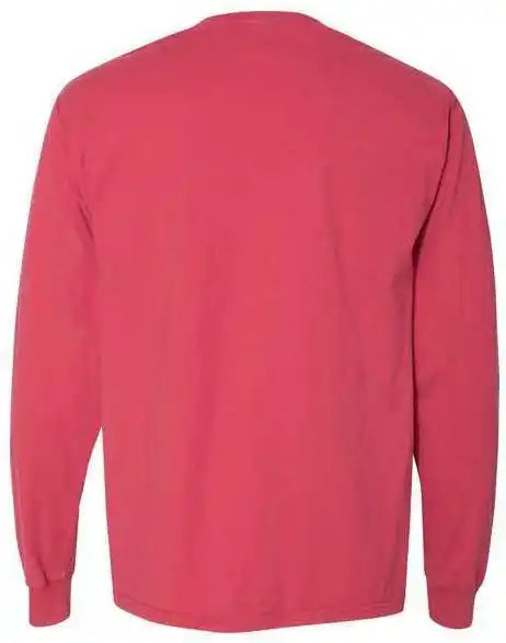 Comfortwash Gdh200 Garment Dyed Long Sleeve T-shirt - Crimson Fall