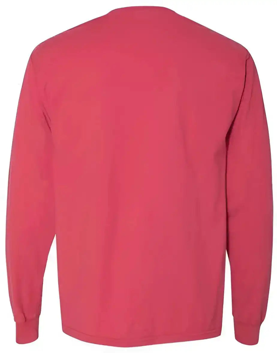 Comfortwash Gdh200 Garment Dyed Long Sleeve t Shirt Crimson Fall