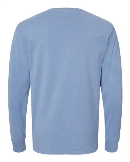 Comfortwash Gdh200 Garment Dyed Long Sleeve t Shirt Frontier Blue