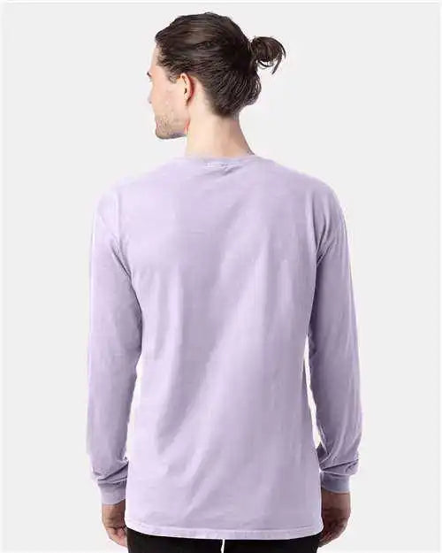 Comfortwash Gdh200 Garment Dyed Long Sleeve t Shirt Future Lavender
