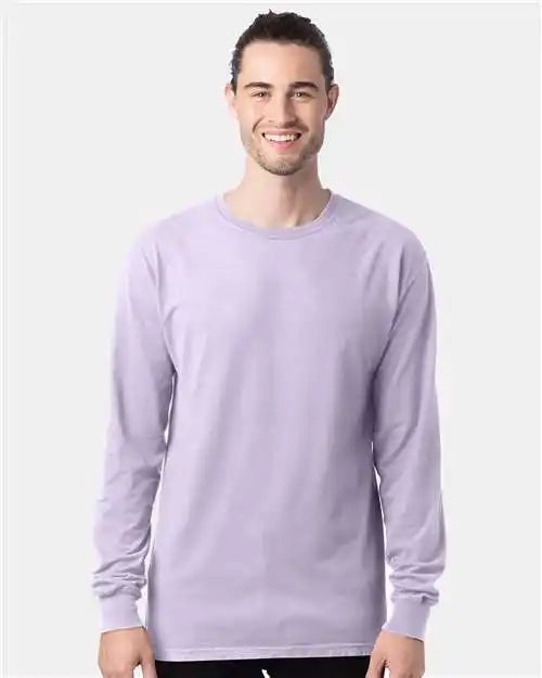 Comfortwash Gdh200 Garment Dyed Long Sleeve t Shirt Future Lavender