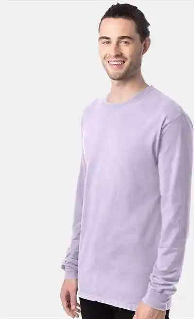 Comfortwash Gdh200 Garment Dyed Long Sleeve t Shirt Future Lavender