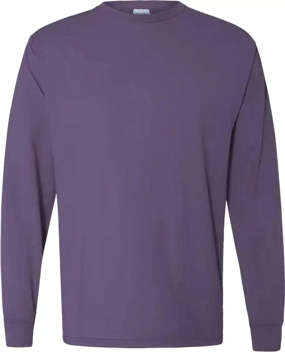 Comfortwash Gdh200 Garment-dyed Long Sleeve T-shirt - Grape Soda