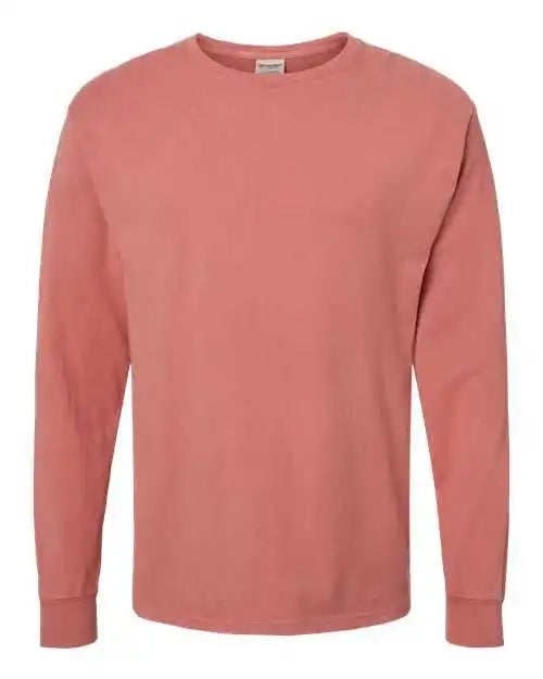 Comfortwash Gdh200 Garment Dyed Long Sleeve T-shirt - Nantucket Red