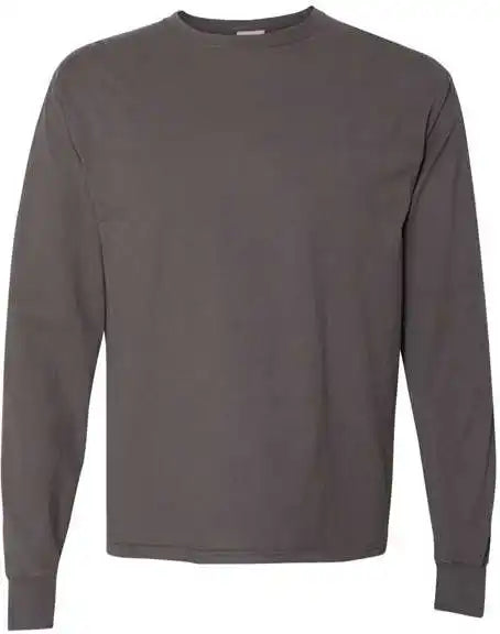 Comfortwash Gdh200 Garment Dyed Long Sleeve T-shirt - New Railroad Grey