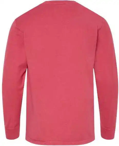 Comfortwash Gdh275 Garment-dyed Youth Long Sleeve T-shirt - Crimson Fall