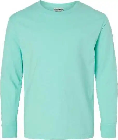 Comfortwash Gdh275 Garment Dyed Youth Long Sleeve t Shirt Mint