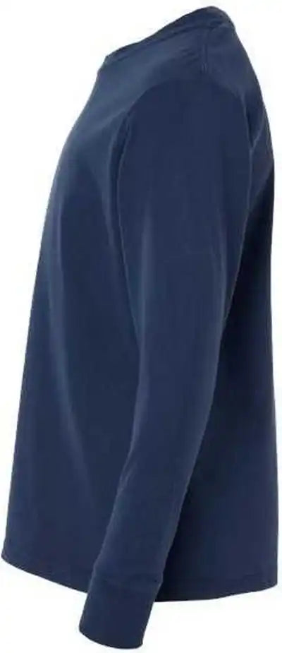 Comfortwash Gdh275 Garment-dyed Youth Long Sleeve T-shirt - Navy