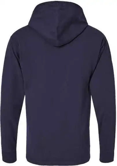 Comfortwash Gdh280 Garment Dyed Jersey Hooded Long Sleeve t Shirt Anchor Slate